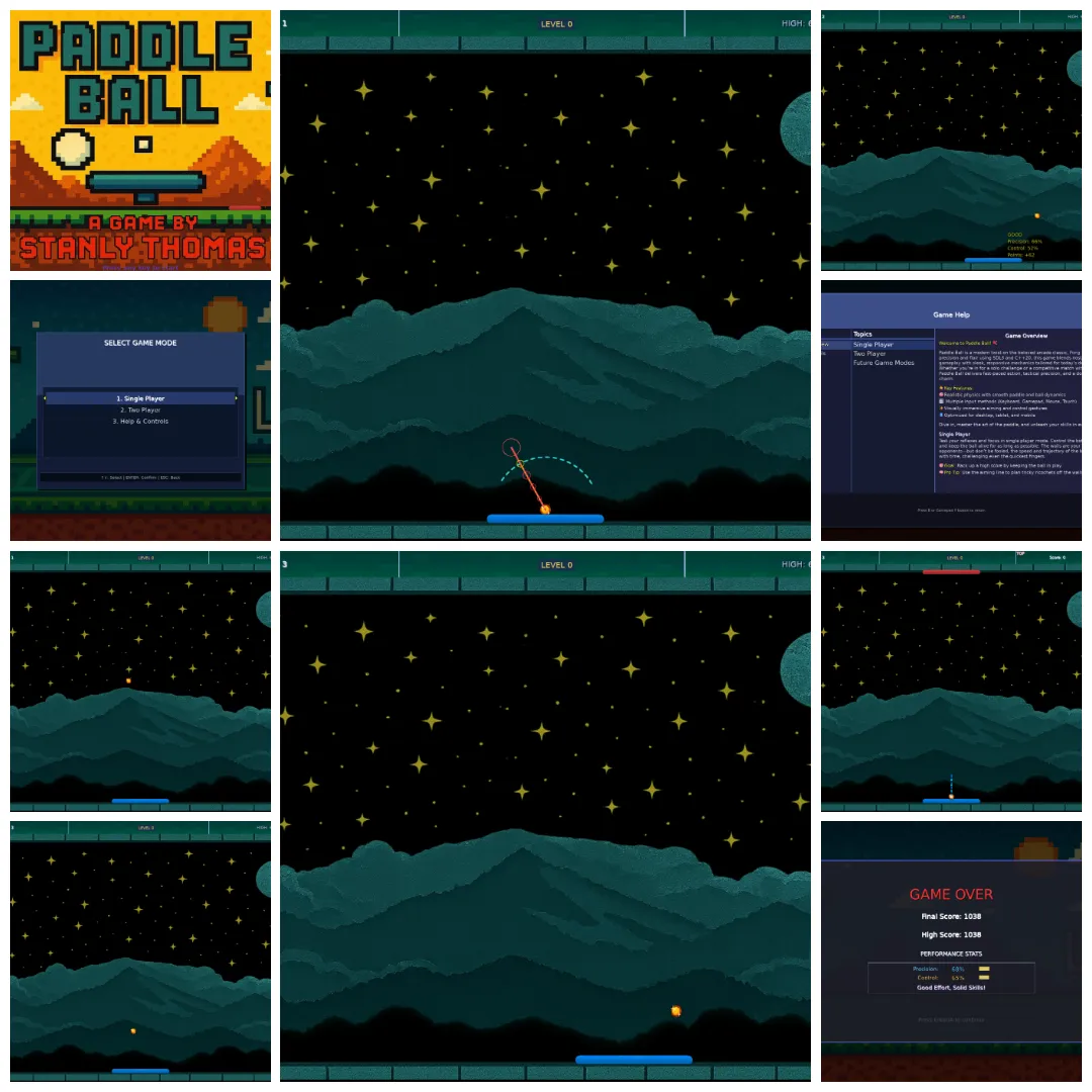 Game Screenshots Collage
